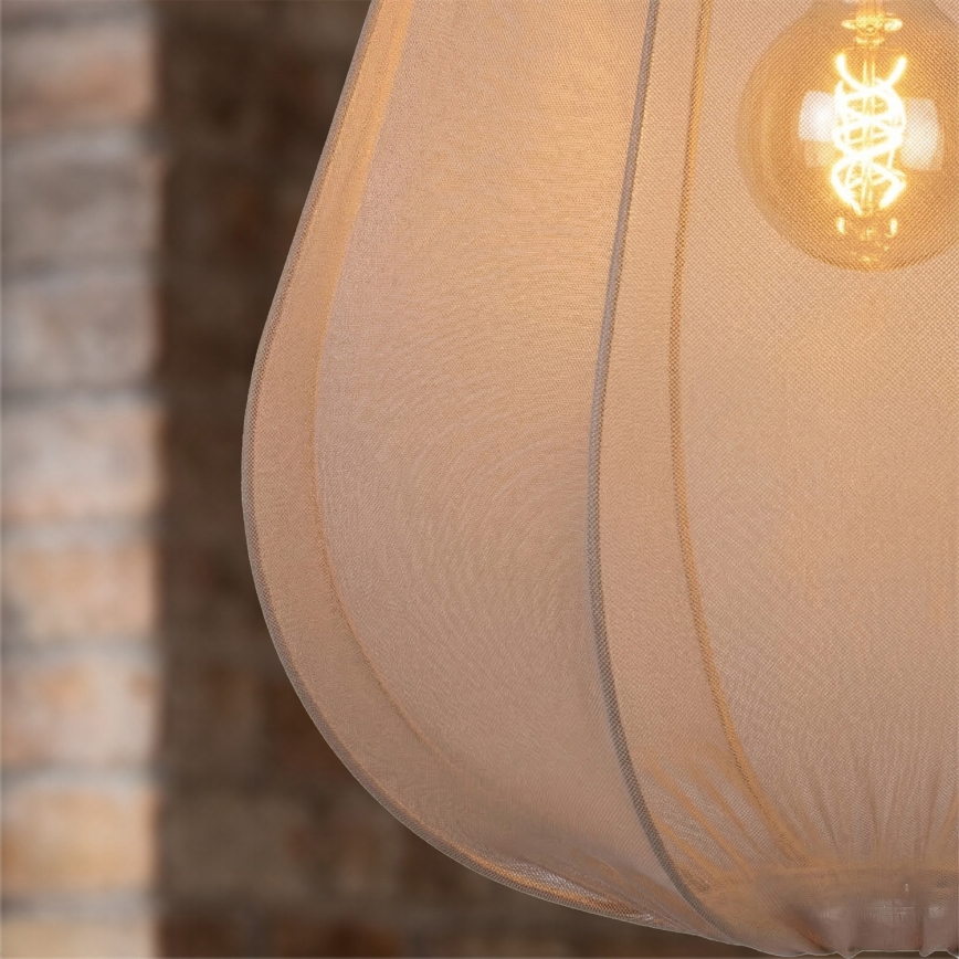 Brilagi - LED luster na sajli ARVEN 1xE27/8W/230V prečnik 37 cm bež