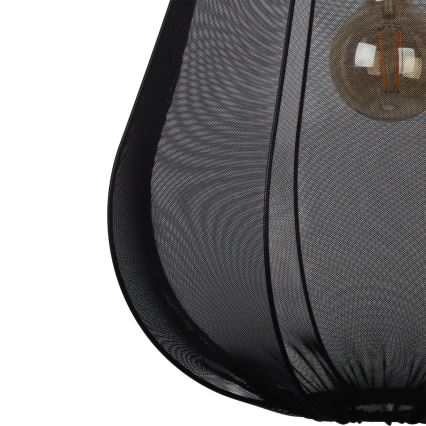 BRILAGI - LED luster na sajli ARVEN 1xE27/8W/230V prečnik 37 cm crna