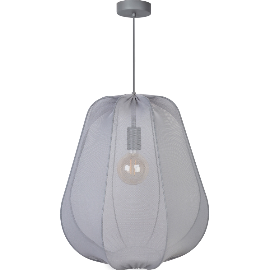 Brilagi - LED luster na sajli ARVEN 1xE27/8W/230V, prečnik 37 cm, siva