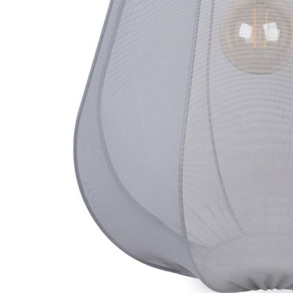 Brilagi - LED luster na sajli ARVEN 1xE27/8W/230V, prečnik 37 cm, siva
