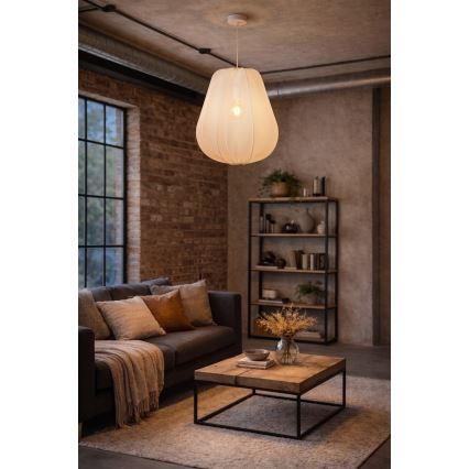 Brilagi - LED luster na sajli ARVEN 1xE27/8W/230V, prečnika 37 cm, bela