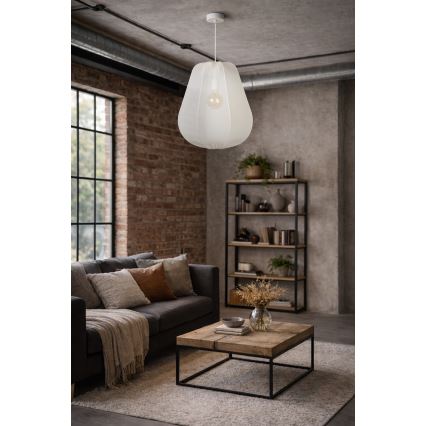 Brilagi - LED luster na sajli ARVEN 1xE27/8W/230V, prečnika 37 cm, bela