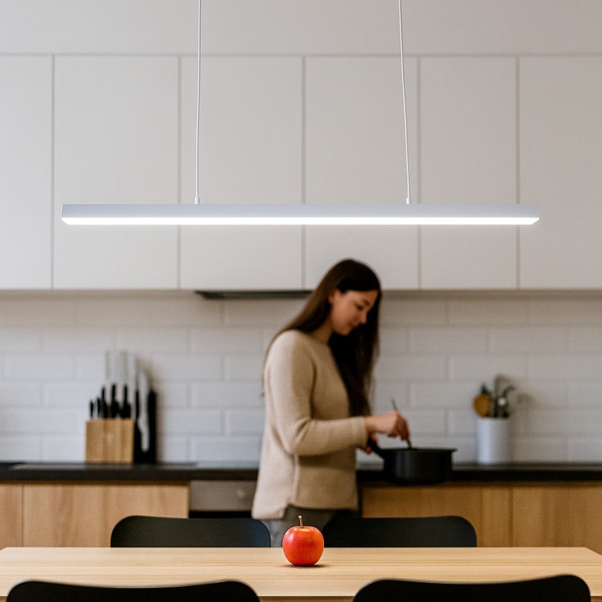 Brilagi - LED luster na sajli AXIS LED/30W/230V 120 cm, bela