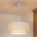 Brilagi - LED luster na sajli BOHO ECO 1xE27/10W/230V, prečnik 40 cm, krem