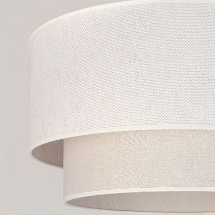 Brilagi - LED luster na sajli BOHO ECO 1xE27/10W/230V, prečnik 40 cm, krem