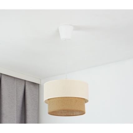 Brilagi - LED luster na sajli Boho stil 1xE27/15W/230V prečnik 25 cm