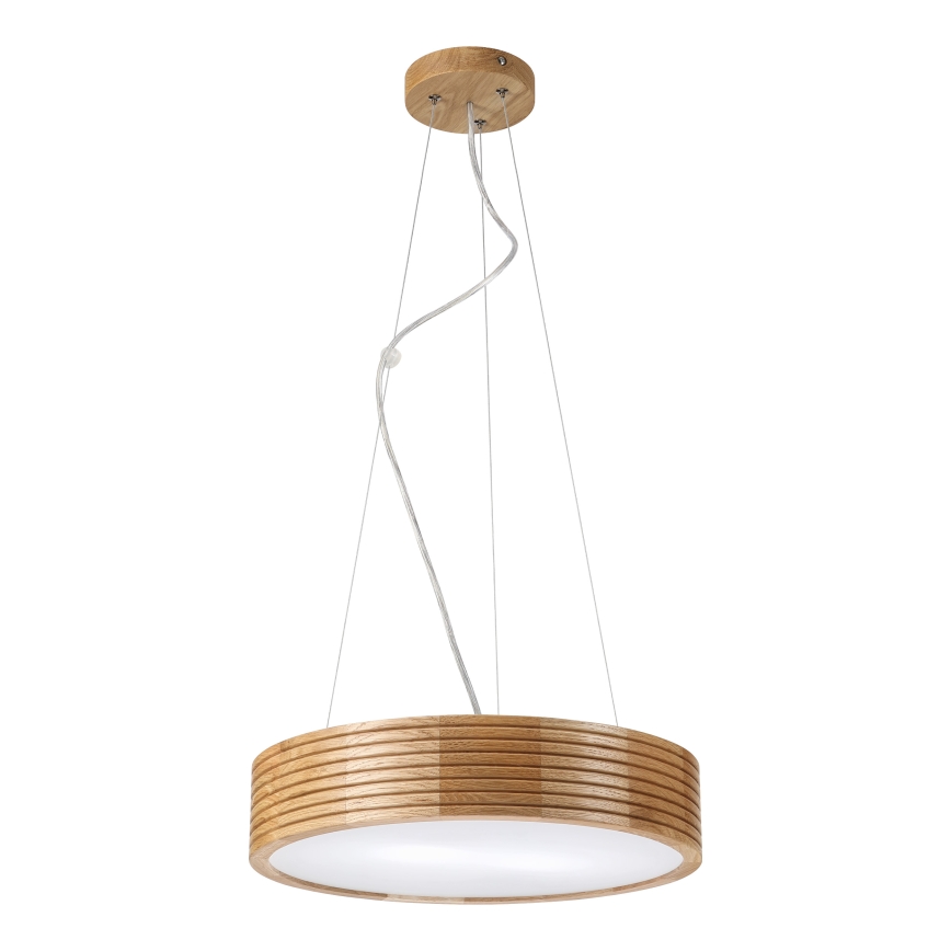Brilagi - LED luster na sajli CARVALHO MODERN 2xE27/60W/230V hrast prečnik 37,5 cm