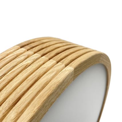 Brilagi - LED luster na sajli CARVALHO MODERN 2xE27/60W/230V hrast prečnik 37,5 cm