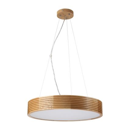 Brilagi - LED luster na sajli CARVALHO MODERN 3xE27/60W/230V hrast prečnik 47,5 cm