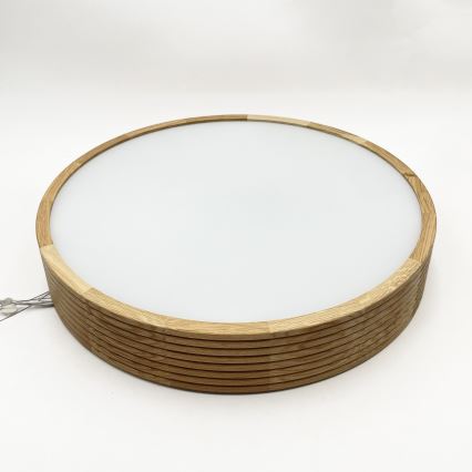 Brilagi - LED luster na sajli CARVALHO MODERN 3xE27/60W/230V hrast prečnik 47,5 cm