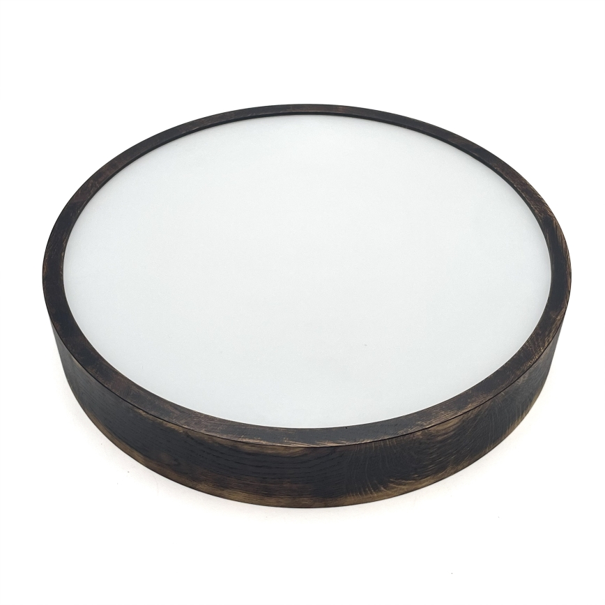 Brilagi - LED luster na sajli CARVALHO SMOKEY 3xE27/60W/230V hrast prečnik 47,5 cm