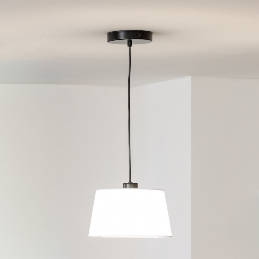 Brilagi - LED luster na sajli CERIA 1xE27/40W/230V pr. 25 cm bela