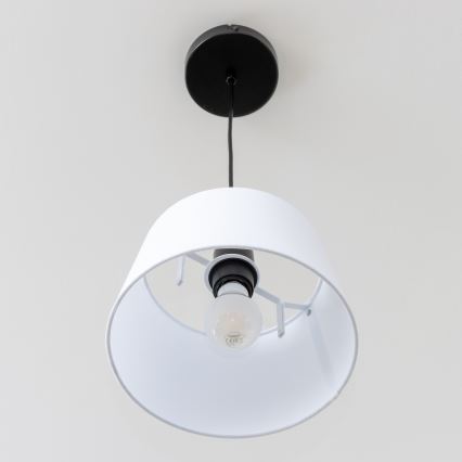 Brilagi - LED luster na sajli CERIA 1xE27/40W/230V pr. 25 cm bela