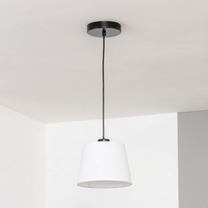 Brilagi - LED luster na sajli CERIA 1xE27/40W/230V prečnik 20,5 cm bela