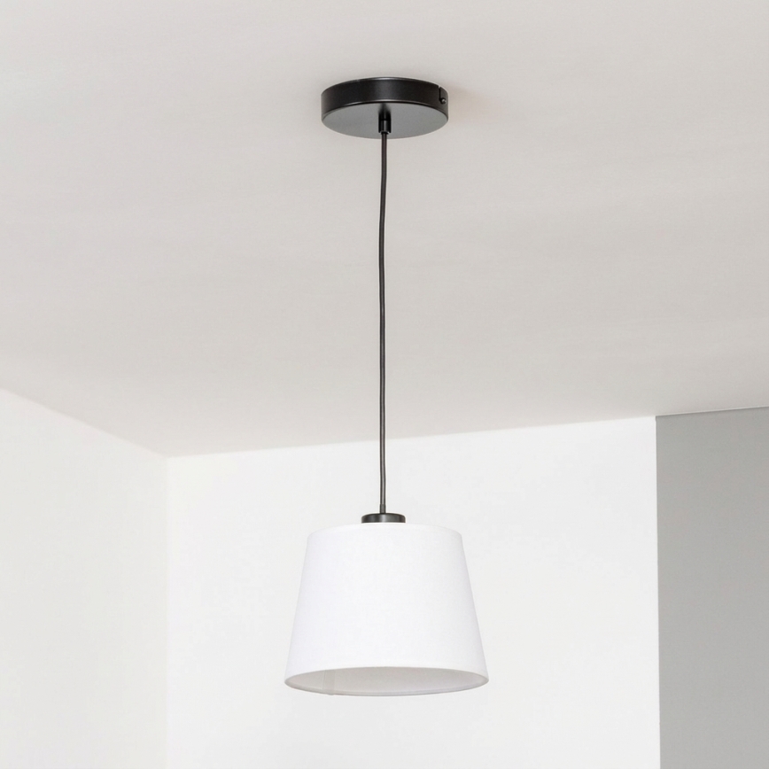 Brilagi - LED luster na sajli CERIA 1xE27/40W/230V prečnik 20,5 cm bela
