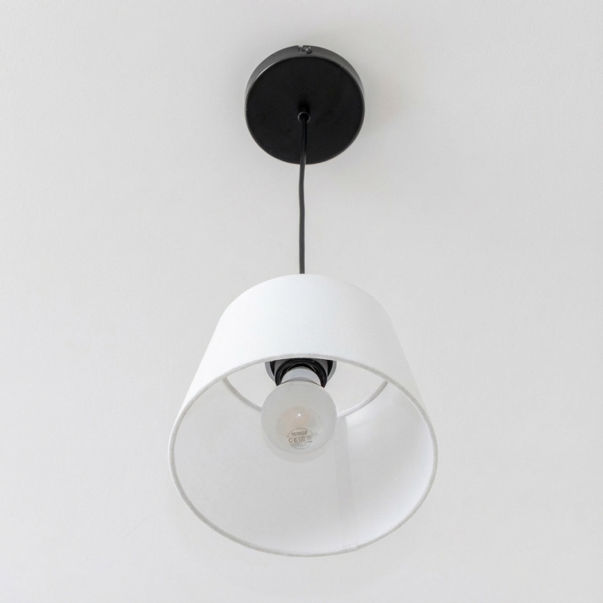 Brilagi - LED luster na sajli CERIA 1xE27/40W/230V prečnik 20,5 cm bela