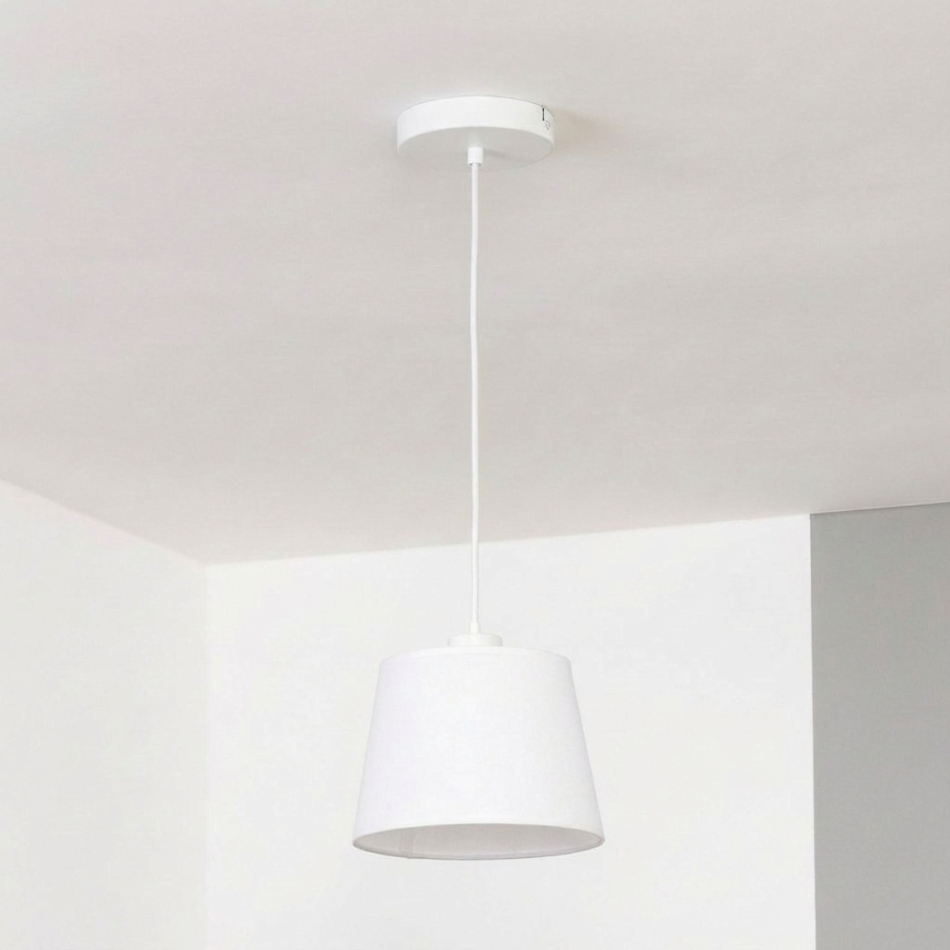 Brilagi - LED luster na sajli CERIA 1xE27/40W/230V, prečnik 20,5 cm, bela