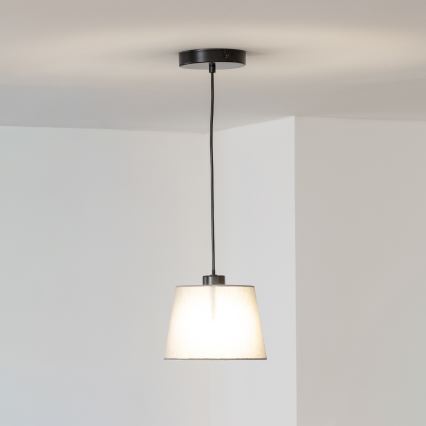 Brilagi - LED luster na sajli CERIA 1xE27/40W/230V, prečnik 20,5 cm, siva