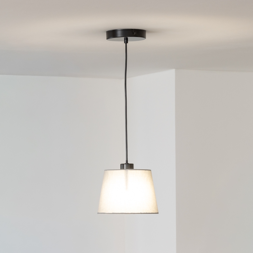 Brilagi - LED luster na sajli CERIA 1xE27/40W/230V, prečnik 20,5 cm, siva