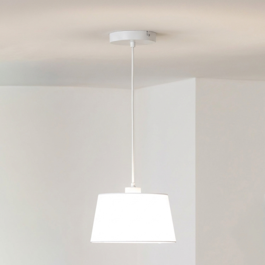 Brilagi - LED luster na sajli CERIA 1xE27/40W/230V, prečnik 25 cm, bela