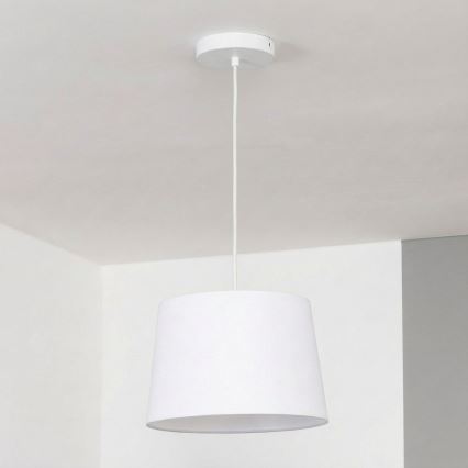 Brilagi - LED luster na sajli CERIA 1xE27/40W/230V prečnik 30 cm beo