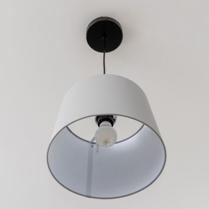 Brilagi - LED luster na sajli CERIA 1xE27/40W/230V prečnik 30 cm siva