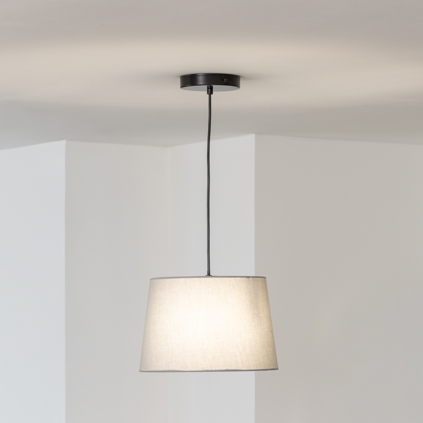 Brilagi - LED luster na sajli CERIA 1xE27/40W/230V prečnik 30 cm siva