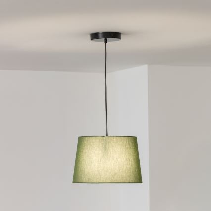 Brilagi - LED luster na sajli CERIA 1xE27/40W/230V prečnik 30 cm zelena