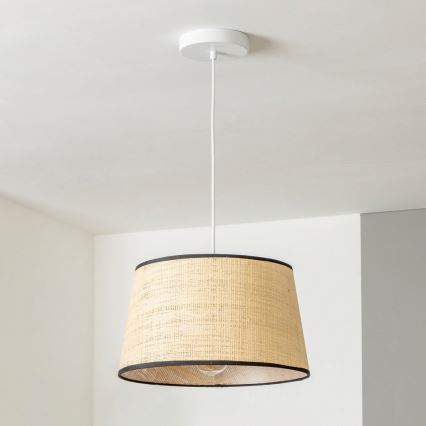 Brilagi - LED luster na sajli CERIA 1xE27/40W/230V prečnik 35 cm bež