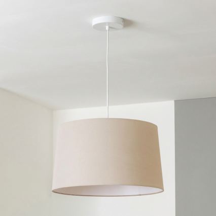 Brilagi - LED luster na sajli CERIA 1xE27/40W/230V prečnik 45 cm bež
