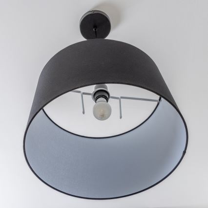 Brilagi - LED luster na sajli CERIA 1xE27/40W/230V prečnik 45 cm crna