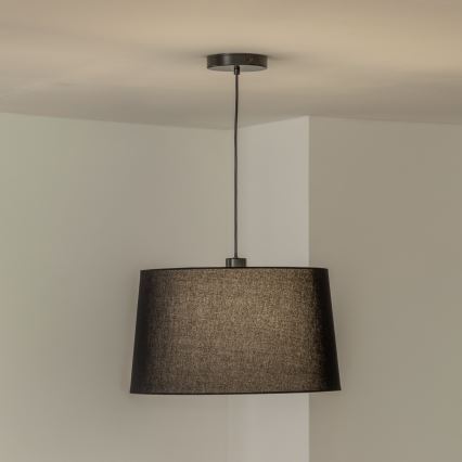 Brilagi - LED luster na sajli CERIA 1xE27/40W/230V prečnik 45 cm crna