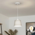 Brilagi - LED luster na sajli CERIA 1xE27/40W/230V prečnika 20,5 cm siva