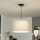 Brilagi - LED luster na sajli CERIA 1xE27/40W/230V prečnika 45 cm, bež
