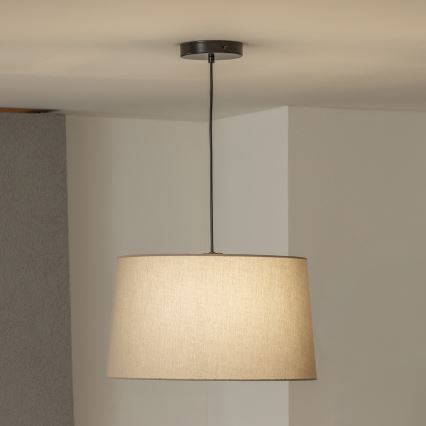 Brilagi - LED luster na sajli CERIA 1xE27/40W/230V prečnika 45 cm, bež