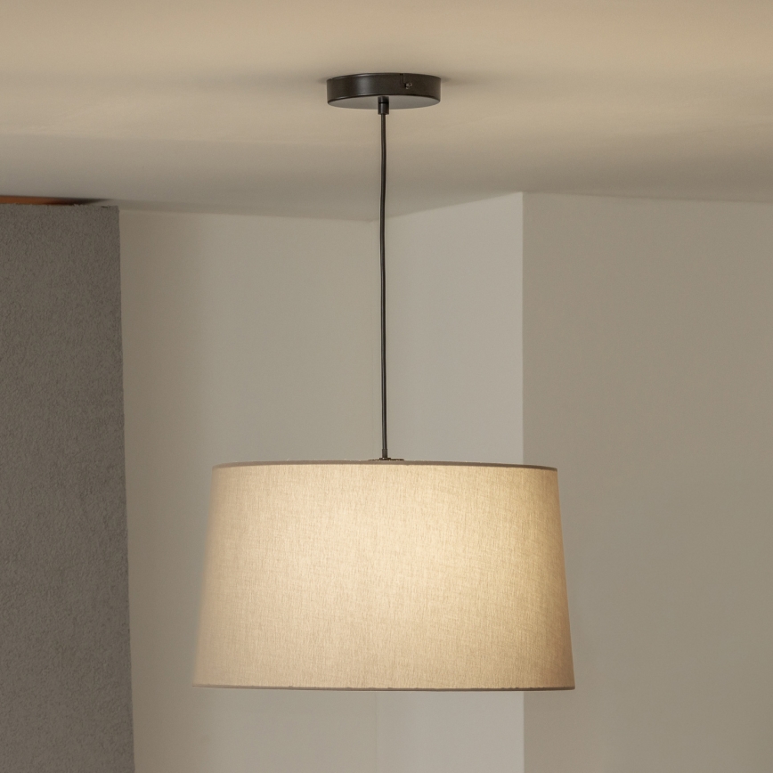 Brilagi - LED luster na sajli CERIA 1xE27/40W/230V prečnika 45 cm, bež
