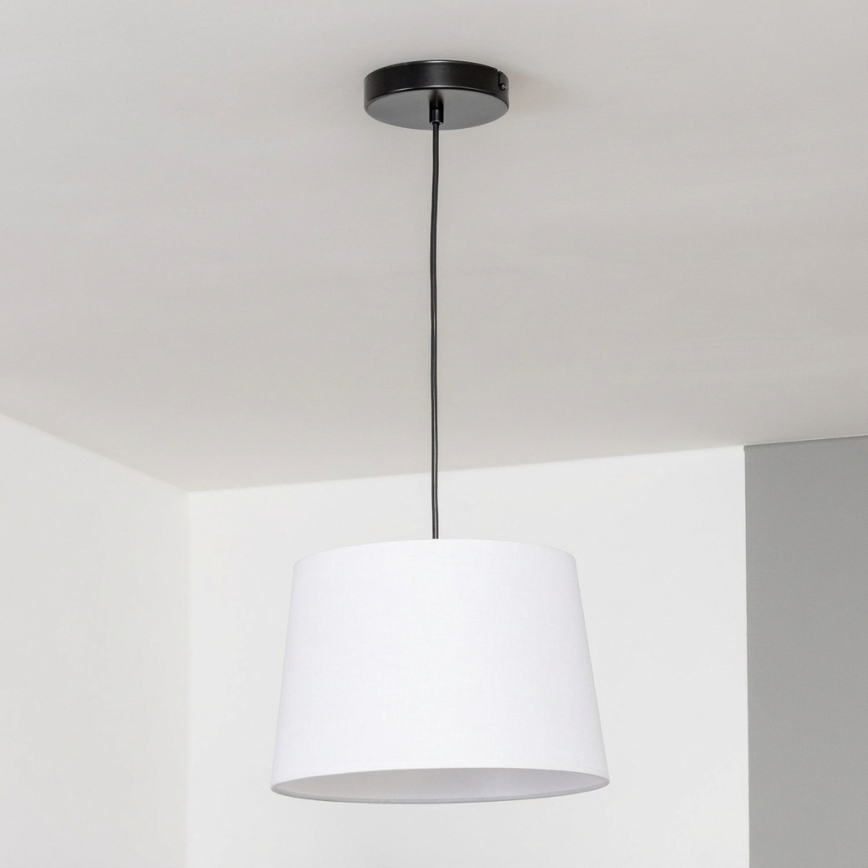 Brilagi - LED luster na sajli CERIA 1xE27/40W/230V Ø 30 cm bela