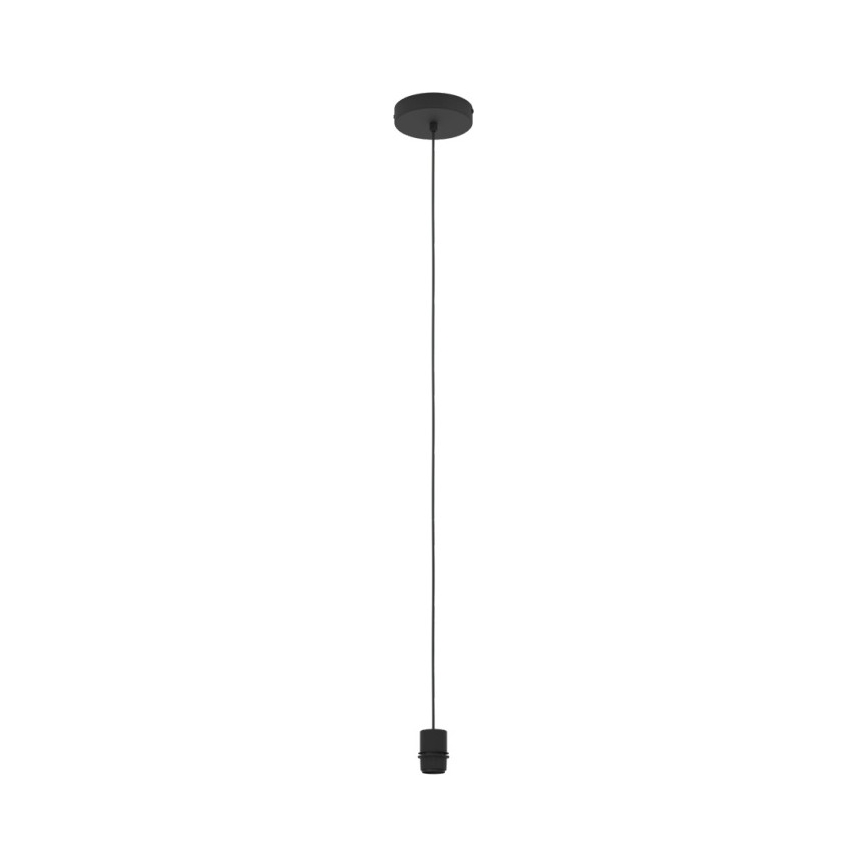 Brilagi - LED luster na sajli CERIA 1xE27/40W/230V Ø 40 cm crna/bež/bela