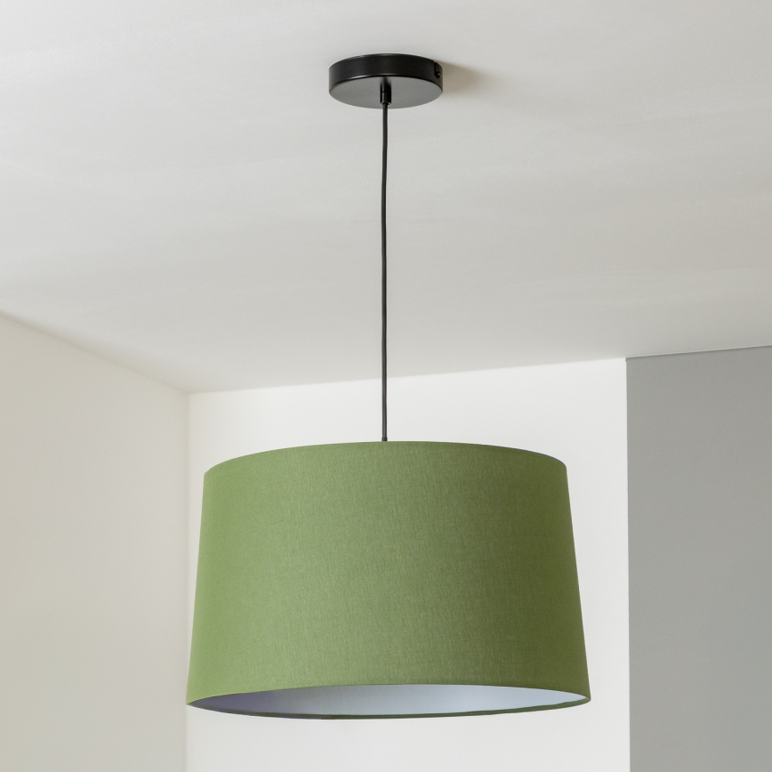 Brilagi - LED luster na sajli CERIA 1xE27/40W/230V Ø 45 cm zelena