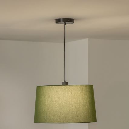 Brilagi - LED luster na sajli CERIA 1xE27/40W/230V Ø 45 cm zelena