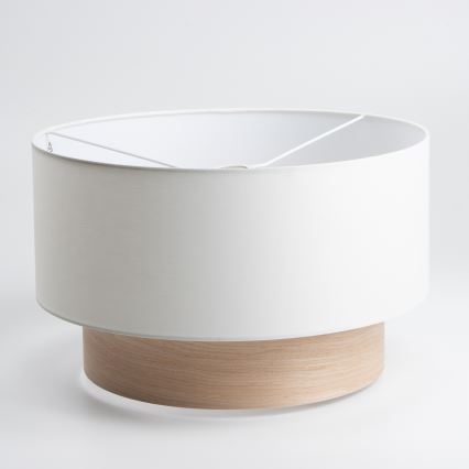 Brilagi - LED luster na sajli CERIA 1xE27/40W/230V Ø 50 cm bela/bež