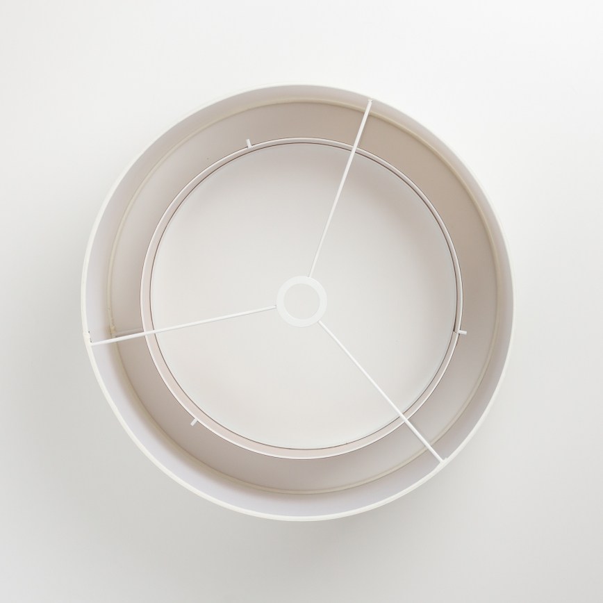 Brilagi - LED luster na sajli CERIA 1xE27/40W/230V Ø 50 cm bela/bež