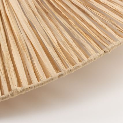 Brilagi - LED luster na sajli CERIA BOHO, 1x E27/40W/230V, prečnik 60 cm, od rafije