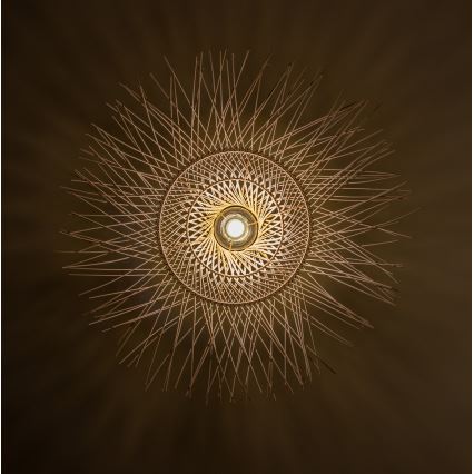Brilagi - LED luster na sajli CERIA BOHO 1xE27/40W/230V prečnik 100 cm bambus