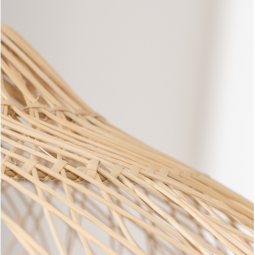 Brilagi - LED luster na sajli CERIA BOHO 1xE27/40W/230V prečnik 100 cm bambus
