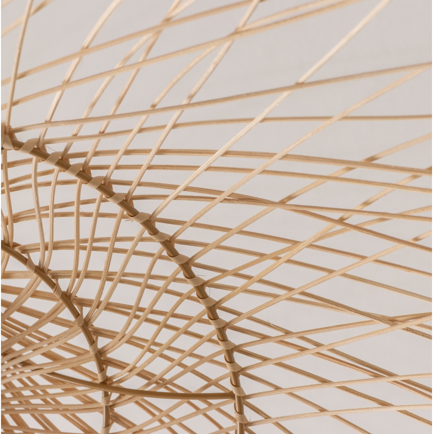 Brilagi - LED luster na sajli CERIA BOHO 1xE27/40W/230V prečnik 100 cm bambus