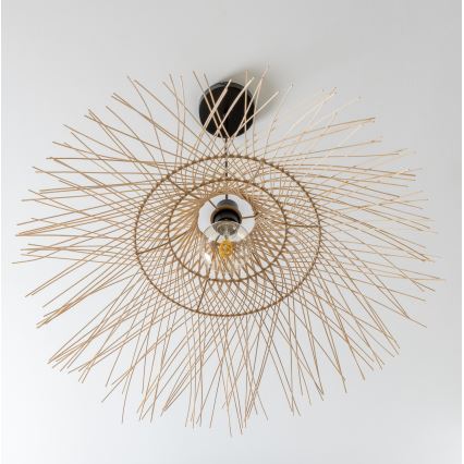 Brilagi - LED luster na sajli CERIA BOHO 1xE27/40W/230V prečnik 100 cm bambus