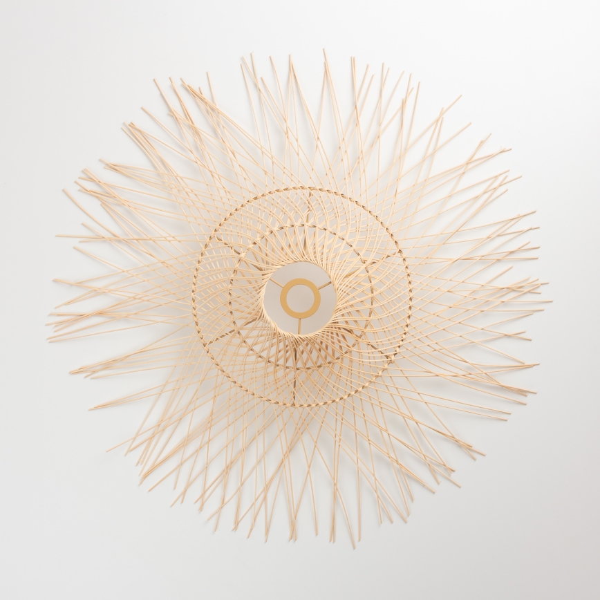 Brilagi - LED luster na sajli CERIA BOHO 1xE27/40W/230V prečnik 100 cm bambus