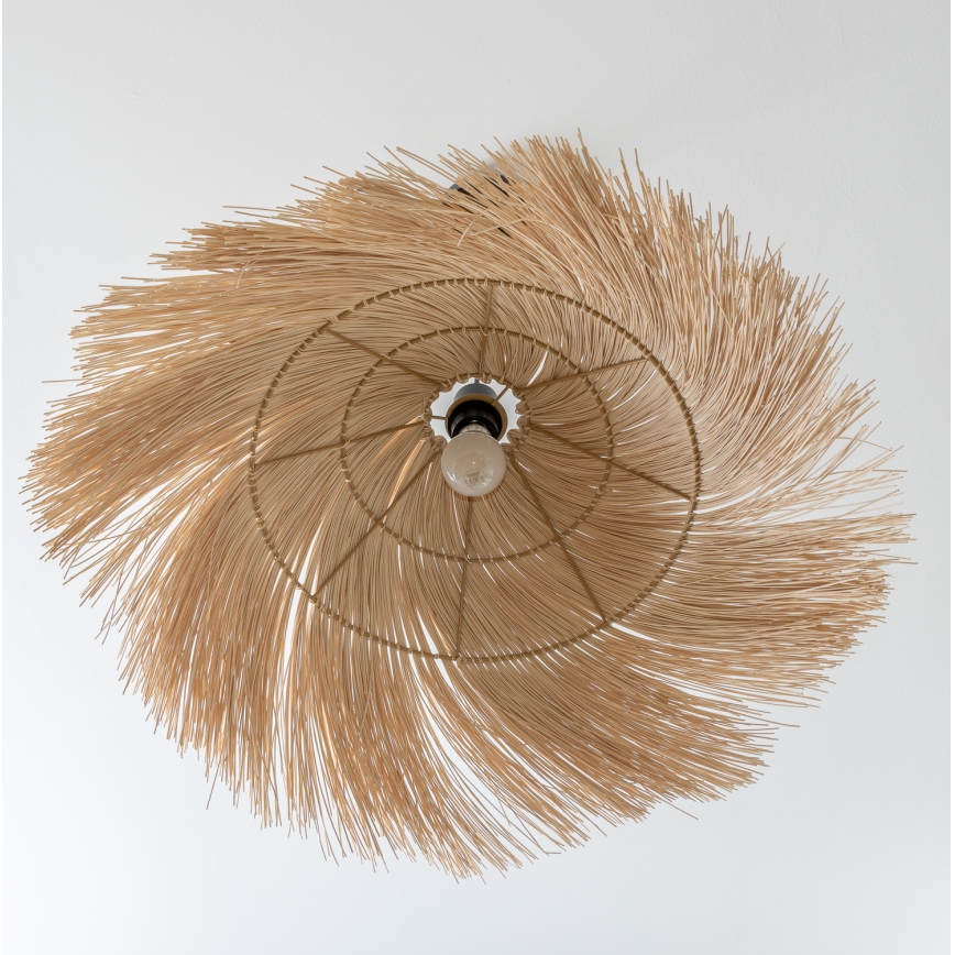 BRILAGI - LED luster na sajli CERIA BOHO 1xE27/40W/230V, prečnik 100 cm, ratan