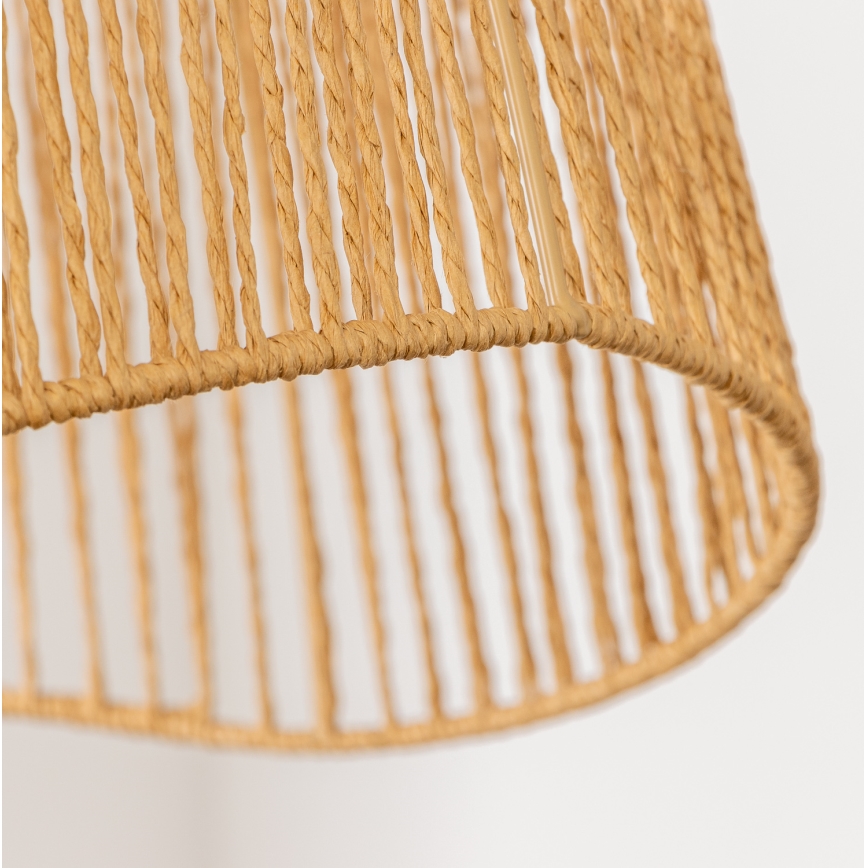 Brilagi - LED luster na sajli CERIA BOHO 1xE27/40W/230V prečnik 50 cm braon